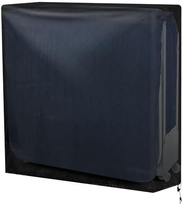 Qwork Rollaway Bed Cover, 40 x 13 x 41, Thickened Storage Cover for 38 in Folding Cot, Water & Dust Resistant, 600D Fabric Zipper
