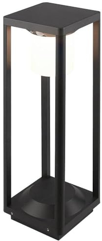 Megatron MT70014 Solar-Außenstandleuchte mit Bewegungsmelder LED LED fest eingebaut 2W Schwarz