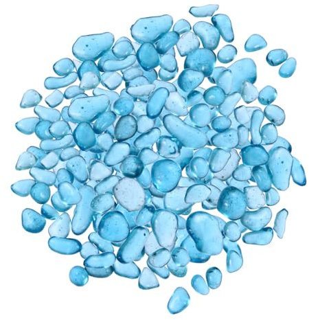 1 Paquet Pierre D'aquarium Gravier Daquarium Naturel Pierres De Rivière Gravier Et Décorations Daquarium Aquarium Roches Et Gravier Verre De Mer De La Pierre Un Verre Pavé