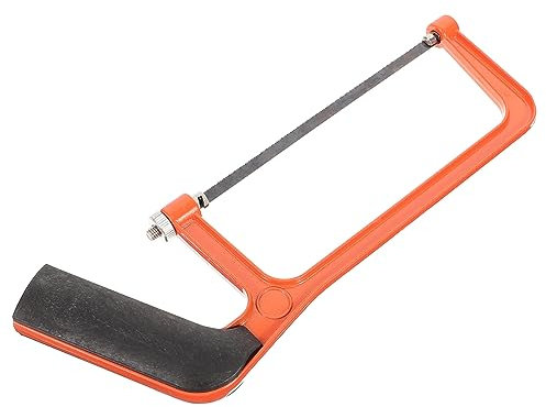 BESTonZON kompakte Bügelsäge Handsäge für Bäume Mini-Bügelsäge kleine für Metall Gartensäge tragbar Baum sah Teufel sah kleiner Sägebogen Aluminiumlegierung