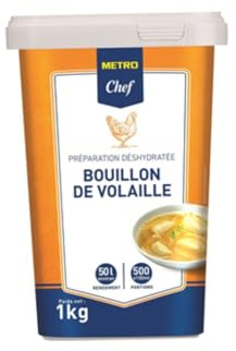 METRO Chef Bouillon de volaille 50L 1 kg