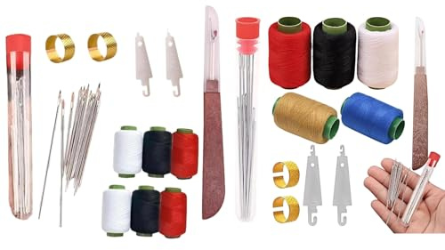 73 Stück Stahlnadeln Mit Einfädler, Stahlnadeln, Sewing Kit, Stahlnadeln Mit Einfädler, Nähset, Handliche für Nähanfänger, Reisen und Haushalt, für Nähenthusiasten und Handarbeitsliebhaber