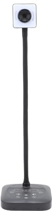 Aumotop Dokumentenkamera mit Autofokus und Integriertem Mikrofon, Plug-and-Play-Kamera für Videokonferenzen