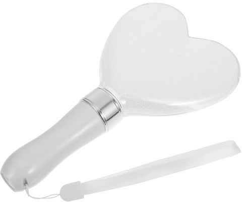 Toyvian Bastoncino Luminoso a LED a Forma di Cuore 15 Colori Lampada Portatile per Feste Concerti e Capodanno Compatto e Resistente per Applausi e Tifo Fan