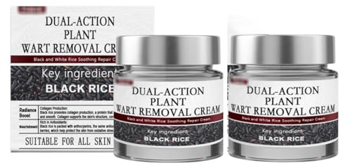 Dual-Action Renewal Cream, uppstramande hudvårdskräm, svart och vit ris soothing reparera kräm, naturliga kroppsserum, effektiva reducerar hudförbättringar