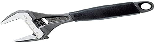 Bahco 9035 Extra Wide Jaw Adjustable Wrench, 324mm Length, Gray