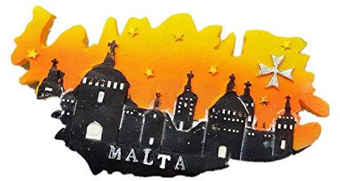 Malta resina 3D forte magnete magnete souvenir Tourist Gift cinese fatta a mano artigianale creativo decorazione della casa e cucina magnetico adesivo 3