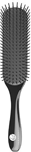 Hairworthy Hairembrace Styling Bürste für lockiges, welliges und gerades Styling. 9-reihige Nylonstifte zum Entwirren, Definieren und Glätten. Ideal für nasses und trockenes Haar.