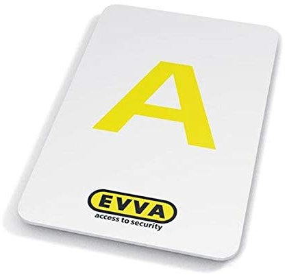 EVVA AirKey Zutrittskarte Ausweis KeyCard RFID/NFC Medium, 25 Stück