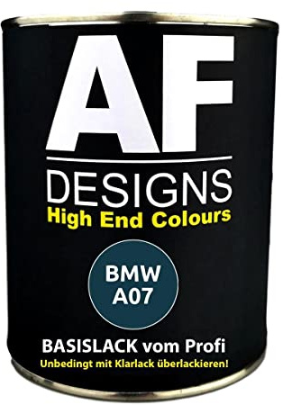 1L Autolack für BMW A07 Mystikblau Metallic Autolack Spritzfertig
