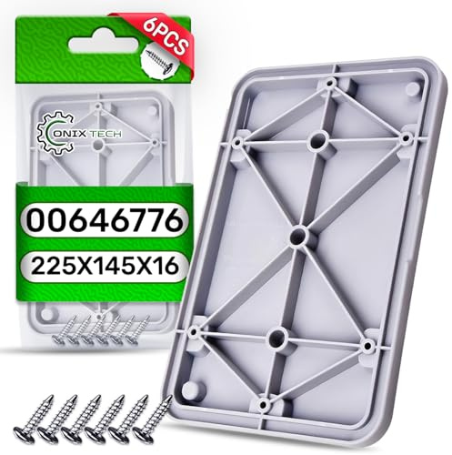Wartungsklappe Trockner 225x145x16mm 00646776 646776 für Bosch | für Siemens Serien IQ300 IQ500 IQ700 IQ800 für Bosch Serien 6 Serien 8 MAXX 7 - Garantie 5 Jahre - ONIX TECH