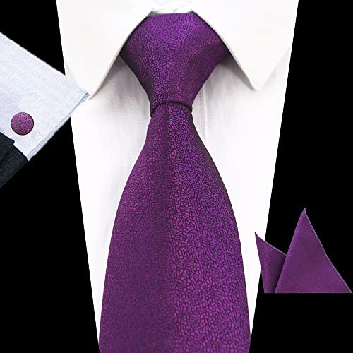 SJZZJSBX Einfarbiges Krawattenset, 8 cm, schwarz, grün, Krawattentasche, Seidenkrawatte, Einstecktuch, Manschettenknöpfe, Fliege (Farbe: C, Größe: 1 Stück)