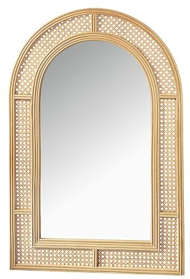 Kobolo Spiegel Wandspiegel Lara Rattan