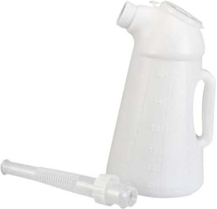 DRESSOOS Ölabsaugpumpe Autoöler Fahrzeugölflasche Motorölflasche Fürs Auto Ölkanne Autoölbehälter Öl Kann Öler Pumpen Fahrzeug-motorölflasche Ölbehälter Automobil Ölkanister Für Fahrzeuge Weiß Plastik