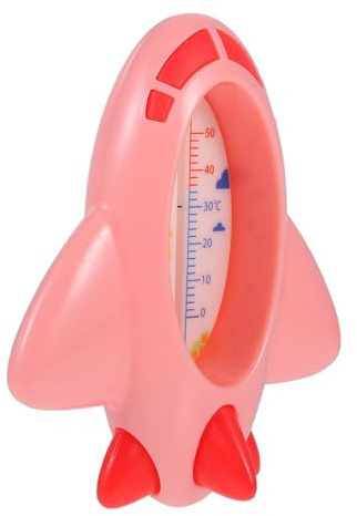 COOPHYA Bath Water Temperature Thermometer Cartoon Design for Safe Bathing Easy to Read Digital Display Smooth Surface for Comfort for Newborns and Toddlers