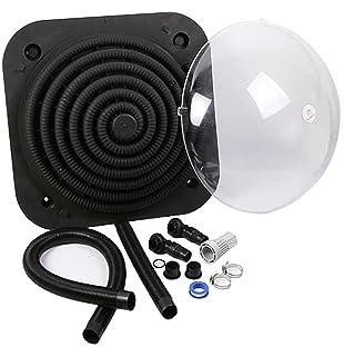AIRYSSFU Pool Heaters, Outdoor Dome Eco-Friendly Swimming Pool PVC Solar Pool Heater