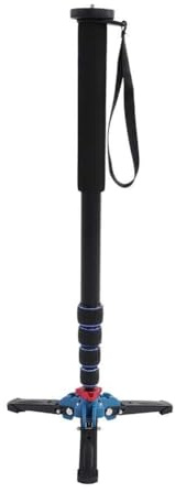 Fabater Télescopique Monopode, Puisant Portable Trépied, Nouveau Design en Alliage D 'Aluminium Léger, Sensation de Main Extensible pour Les Photographies de