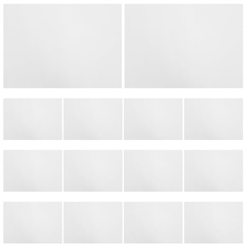TOPBATHY 20 Stück Blumenpresspapier Saugfähig und Schnelltrocknend Löschpapier für Blumen Blätter und Früchte Herbariumpapier für Selbstgemacht Trockenblumenpressen und Bastelarbeiten