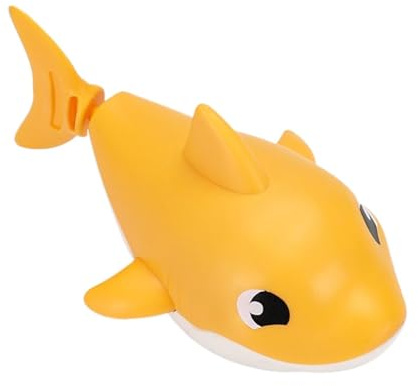 Giocattoli da Bagno - Giocattoli per Vaschetta per Bambini con Squalo, Dispositivo Galleggiante con Meccanismo Meccanico per Animali a Carica, Gioco di Anatroccoli Gialli che Spruzzano Acqua | Ragazzi