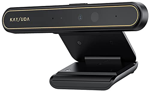 KAYSUDA Face Recognition USB IR Camera for Windows Hello, RGB 1080P (Entry Level) Webcam with Dual Microphone