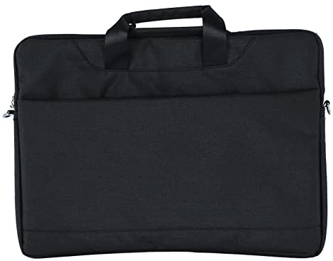 Laptop Bag, 15.6 Inch Durable Breathable Laptop Storage Bag Large Capacity With Shoulder Strap For Home For Mouse (Black)