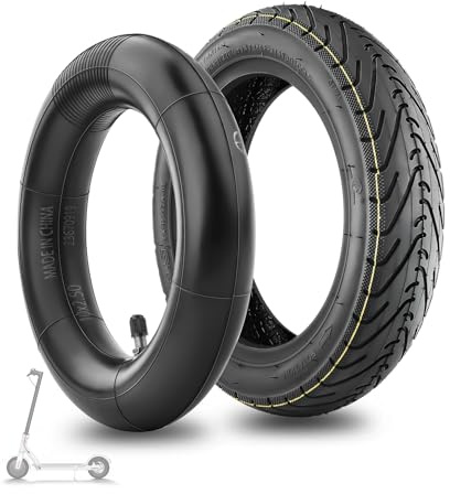 SYACHI 60/70-6.5 Tubeless Reifen Ersatzräder und Elektroroller Schlauch 10 Zoll Scooter Ersatzreifen, Selbstreparierende Offroad Reifen für Ninebot Max G30D 2/G30 Max/G30E/G30LP