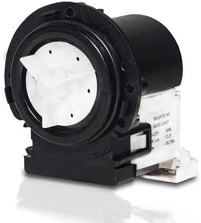 【2025 Upgraded】 WM8100HVA Washer Drain Pump Motor for LG WM8000HVA WM8000HWA WM8100HWA WM8500HVA WM9000HVA WM9000HWA WM9500HKA WM3575CW WM2010CW WM1377HW WM3270CW/00 WM3488HS WM2450HRA Washer Machines