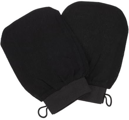 VALICLUD 2 Piezas Guantes Exfoliantes para Scrub Guantes de Baño Portátiles para Exfoliar la Piel Baño o Ducha