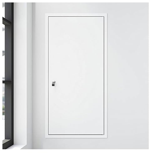 Pannello di accesso in alluminio bloccabile per cartongesso, porta di accesso idraulico resistente alla ruggine, piastra di copertura universale da parete (66 x 91,4 cm) - Sicuro, durevole, ideale per