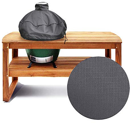 KAMsater 26 Kamado Dome Grill Cover Mudium Big Green Egg in Built-in Island,M BGE Accessories Waterproof Outdoor Grill Cover
