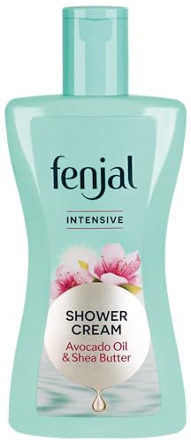 Fenjal Intensive Body Shower Creme, Exfoliating, Brighter & Nourished Skin, Bergamot & Vanilla, 200 ml