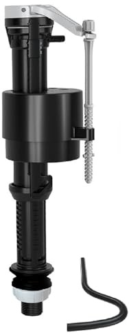 R&T Toilet Fill Valve A1320, Toilet Repair Kit Inside Tank, Universal Toilet Replacement Kit, Quiet and Fast Stop Toilet Leaks, Height Adjustable, Easy to Install No Plumber Required