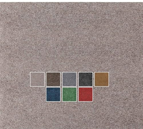 ANRO Fußmatte Schmutzfangmatte Türmatte rutschfest Fußabstreifer abwaschbar robust für Eingang, Haustür, Flur innen & außen Poet, 90 x 150 cm (Rechteckig)