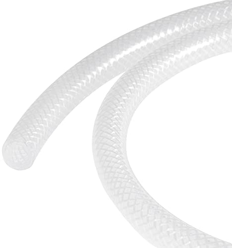 sourcing map Silicone Vacuum Tubing Heater Hose 8mm ID 1m 101psi 392F Reinforced High Temperature for Engine