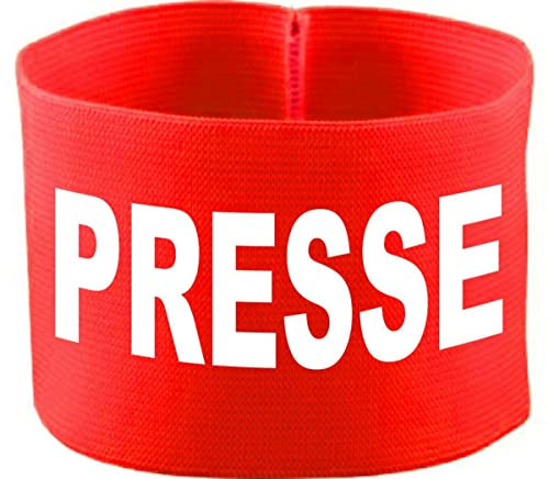 Kleiner Fratz gummielastische Armbinde 10 cm personalisiert mit Presse (Farbe rot) (Gr. Senior - 28 cm)