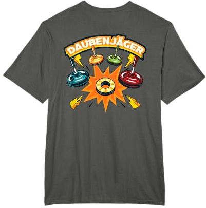 Daubenjäger Stocksport Stockschützen Asphaltstock Eisstock T-Shirt