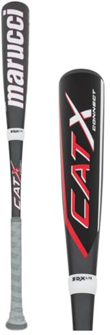 MARUCCI CATX Connect USA Baseballschläger aus Aluminium, 6,4 cm Schaft, (-5, -8 und -11), 71,1 cm / 482 g