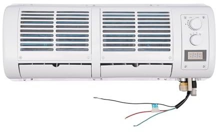 LCD Air Conditioner Cooling Fan 12V Auto Car Hanging Air Conditioner Cooling Cooler Fan For Car Caravan Truck