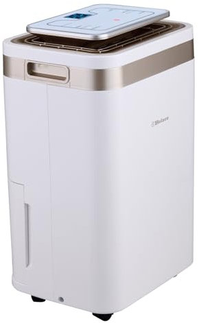 Belaco 12L/Day Dehumidifier, Portable Dehumidifiers for Home, Digital Humidity Display, Compressor Dehumidifier for Damp, Moisture Remover for Home, 24H Timer, Dehumidifiers for Drying Clothes