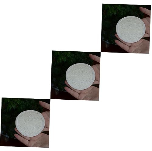 Angoily 3stücke Jar Mit Gesichts-exfoliator Luffa-schwämme Für Sanfte Gesichtsreinigung Geeignet Für Hauttypen Wiederverwendbar Und