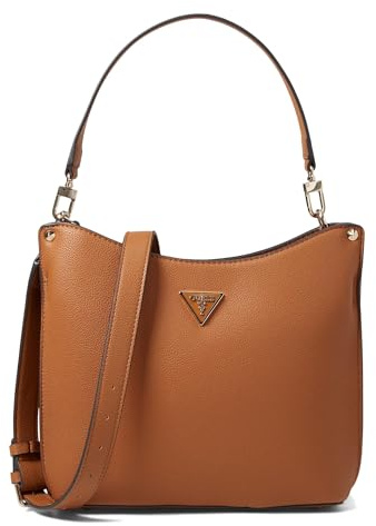 GUESS Meridian Hobo, Schultertasche, Cognac
