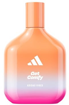 adidas Vibes Get Comfy Eau de Parfum, Per tutti, Rilassante e confortevole, Profumo a lunga durata, Vaniglia e Mandarino 30 ml