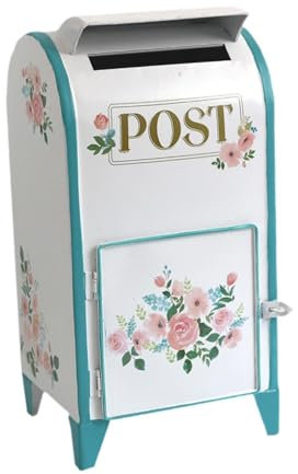 FLCPJGV Standing Mailbox, Suggestion Box, Newspaper Box, Magazines, Parcel Drop Box