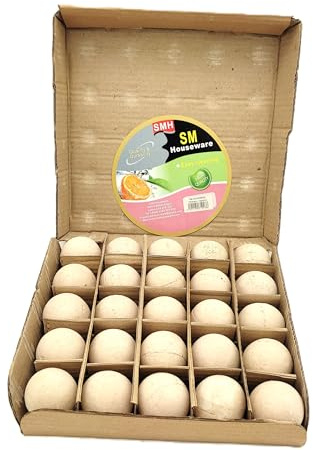 25 Pcs Heavy Duty Tandoor Stone Clay Balls for Oven Tandoori Grill - Catering