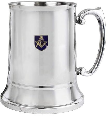 Knight Freimaurer G Edelstahlkrug