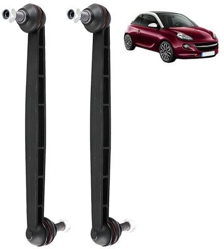 Raheem 350611 13169439 2 Stück Vorne Stabilisator Anti Roll Bar Drop Links Links und Rechts Kompatibel mit Opel Astra G H J Zafira A B Meriva B 0350611 0350614 90498745