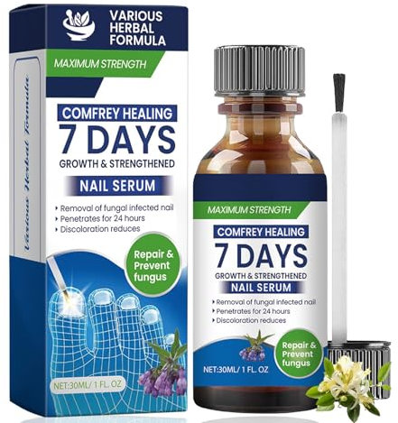 Toe Nail Fungal Treatment 30ml, Nail Fungus Treatment Extra Strength with Tea Tree Oil - Anti Fungal Nail Treatment for Protects Thick, Broken, Discolored Nails, Restoring Healthy Nails