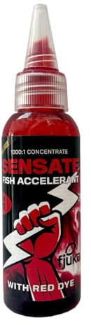 Fjuka 50ml Red Sensate Fish Accelerant Bait Dye| Instant bait boost| Colours + attracts fast