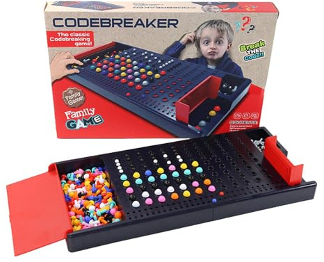 Juego de mesa para descifrar códigos | Divertido juego de mesa 3D inteligente | Juegos de viaje para niños Juguete de aprendizaje STEM para desarrollar la coordinación -mano y el pensamiento estratégi