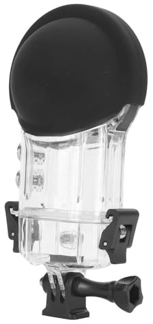 Cosiki Étui de Plongée pour Caméra One X3, Boîtier sous-Marin de 50 M IPX8, étui d'objectif en Verre trempé Anti-Distorsion avec Support, Idéal pour la Plongée, la en Apnée et Les Sports Nautiques